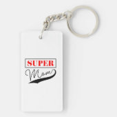 Porte-clés Super Maman (Dos)