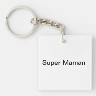 Porte-clés Super Maman