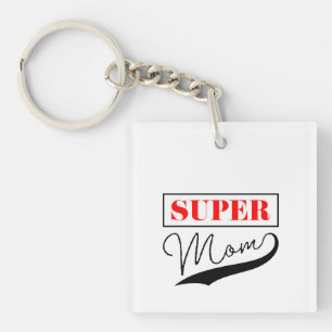 Porte-clés Super Maman