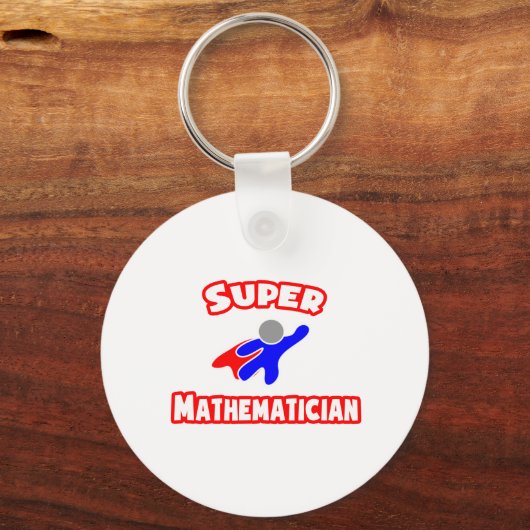 Porte-clés Super mathématicien (Recto)