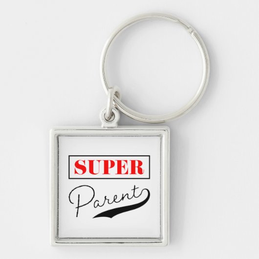 Porte-clés Super parent (Devant)