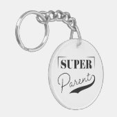 Porte-clés Super parent (Devant gauche)