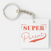 Porte-clés Super parent (Devant)