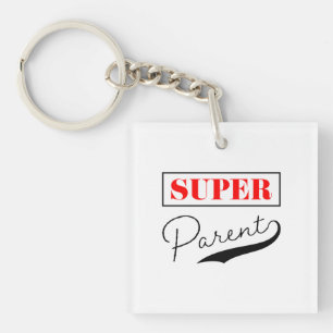 Porte-clés Super parent