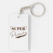 Porte-clés Super parent (Dos)