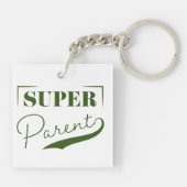 Porte-clés Super parent (Dos)