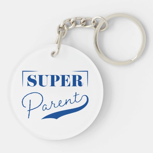 Porte-clés Super parent (Dos)