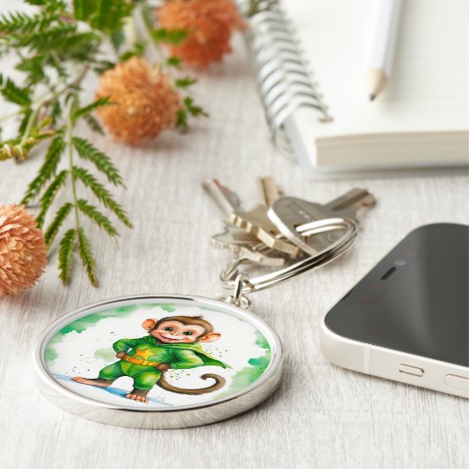Porte-clés Super singe (Côté)