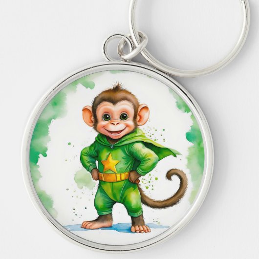 Porte-clés Super singe (Devant)
