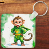 Porte-clés Super singe (Verso)