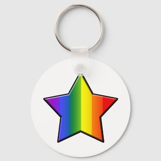 Porte-clés Super Star LGBT (Recto)