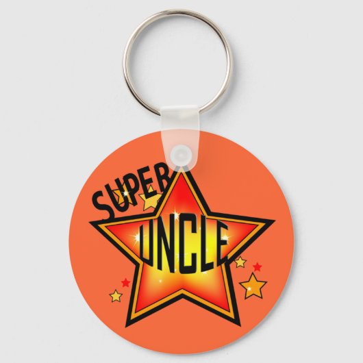 Porte-clés Super Star Uncle Funny Porte - clé (Recto)