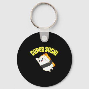 Porte-clés Super sushi kawaii anime japonais
