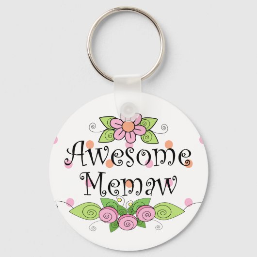 Porte-clés Super T-shirt Memaw (Recto)