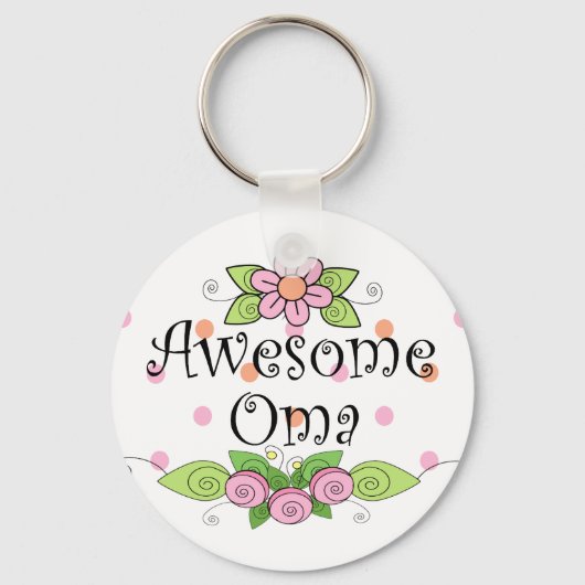 Porte-clés Super T-shirt Oma (Recto)