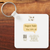 Porte-clés super vente affaires remise scan code QR détails  (Recto)