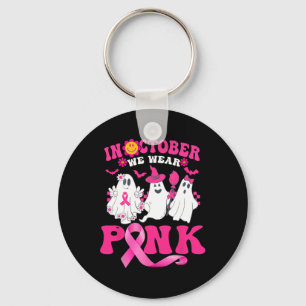 Porte-clés Super Wear Pink Breast Cancer Guerrier mignon Fant