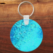 Porte-clés Superbe aquarelle Tropical Ocean Theme Design (Recto)