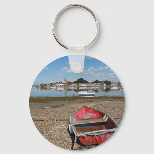 Porte-clés Superbe Bosham Harbour Angleterre (Recto)