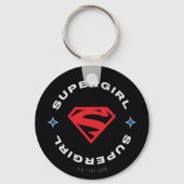 Porte-clés Supergirl Age of Heroes Circle S-Shield (Recto)