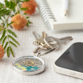 Porte-clés Supergirl Box Siège Bleu (Côté)