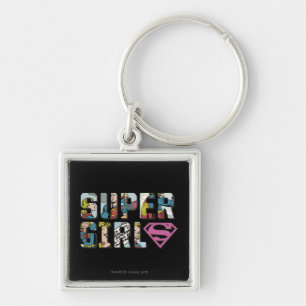 Porte-clés Supergirl Comic Logo