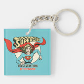 Porte-clés Supergirl fait tout mieux que toi (Dos)