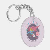 Porte-clés Supergirl hors de ce monde Retro Graphisme (Devant gauche)