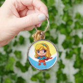 Porte-clés Supergirl "L'avenir est féminin" (Main)