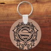Porte-clés Supergirl Mandala Graphic (Verso)