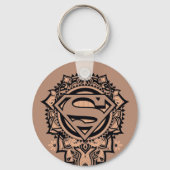 Porte-clés Supergirl Mandala Graphic (Verso)