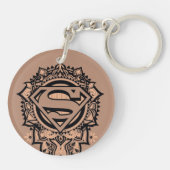 Porte-clés Supergirl Mandala Graphic (Dos)