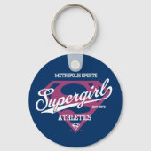 Porte-clés Supergirl Metropolis Sports Athlétisme Graphique (Verso)