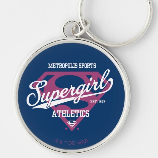 Porte-clés Supergirl Metropolis Sports Athlétisme Graphique (Devant)