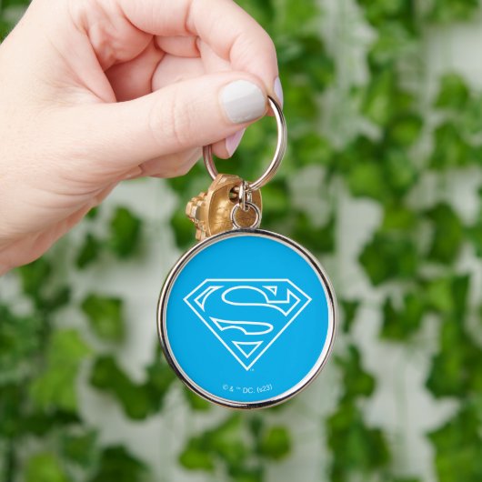 Porte-clés Supergirl Outline S-Shield (Main)