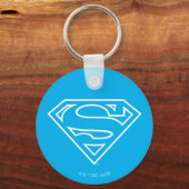 Porte-clés Supergirl Outline S-Shield (Recto)