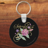 Porte-clés Supergirl Rose (Recto)