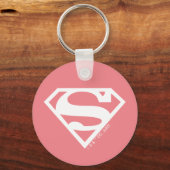 Porte-clés Supergirl Solid S-Shield (Recto)
