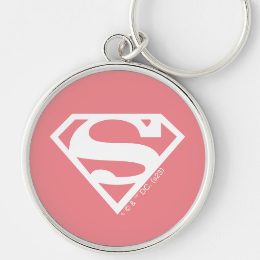 Porte-clés Supergirl Solid S-Shield (Devant)