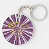 Porte-clés Supergirl Studded S-Shield (Dos)