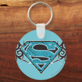 Porte-clés Supergirl Tribal Pattern Logo (Recto)