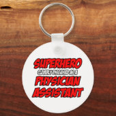 Porte-clés Superhero...Assistant de médecin (Recto)