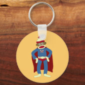 Porte-clés Superhero de singe de choq (Recto)