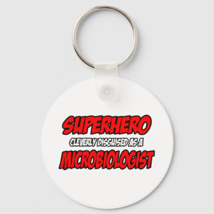 Porte-clés Superhero...Microbiologiste