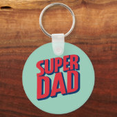 Porte-clés Superhero papa (Recto)