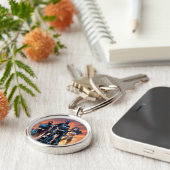 Porte-clés Superman, Batman et Wonder Woman Trinity (Côté)