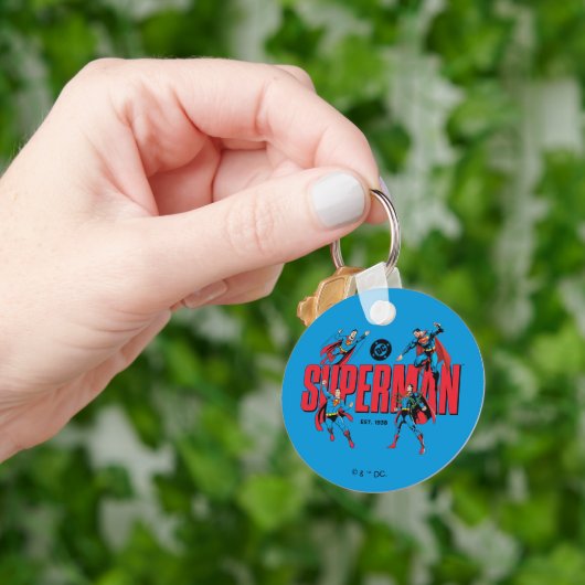 Porte-clés Superman Légendes pour Toujours Graphique (main)
