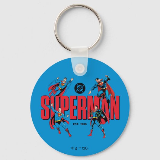 Porte-clés Superman Legends Forever Graphic (Recto)