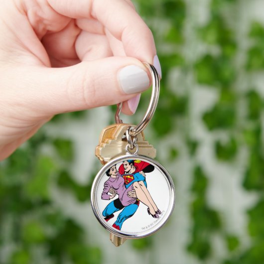 Porte-clés Superman secourt Louis (main)