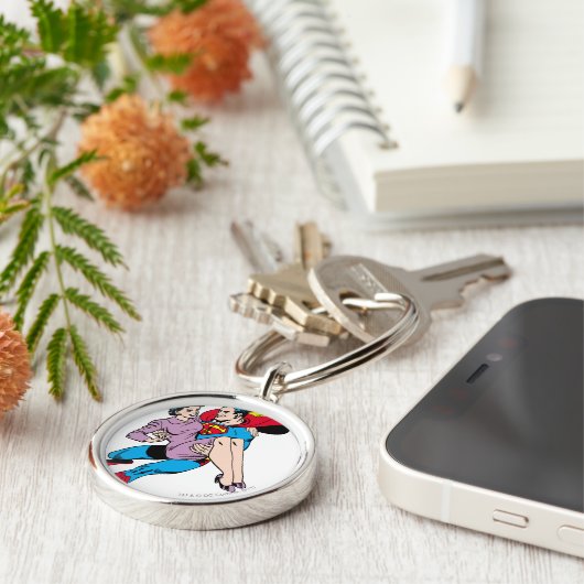 Porte-clés Superman secourt Louis (Côté)